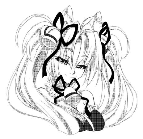 Bust + Screen Tones Bust + Screen Tones