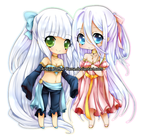 Chibi + Additional Character Chibi + Additional Character