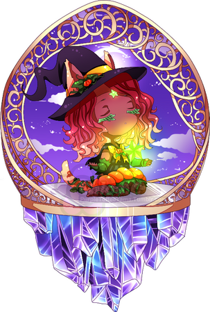 Chibi with Detailed Background